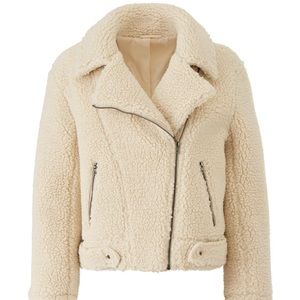 Astr Faux Shearling Jacket